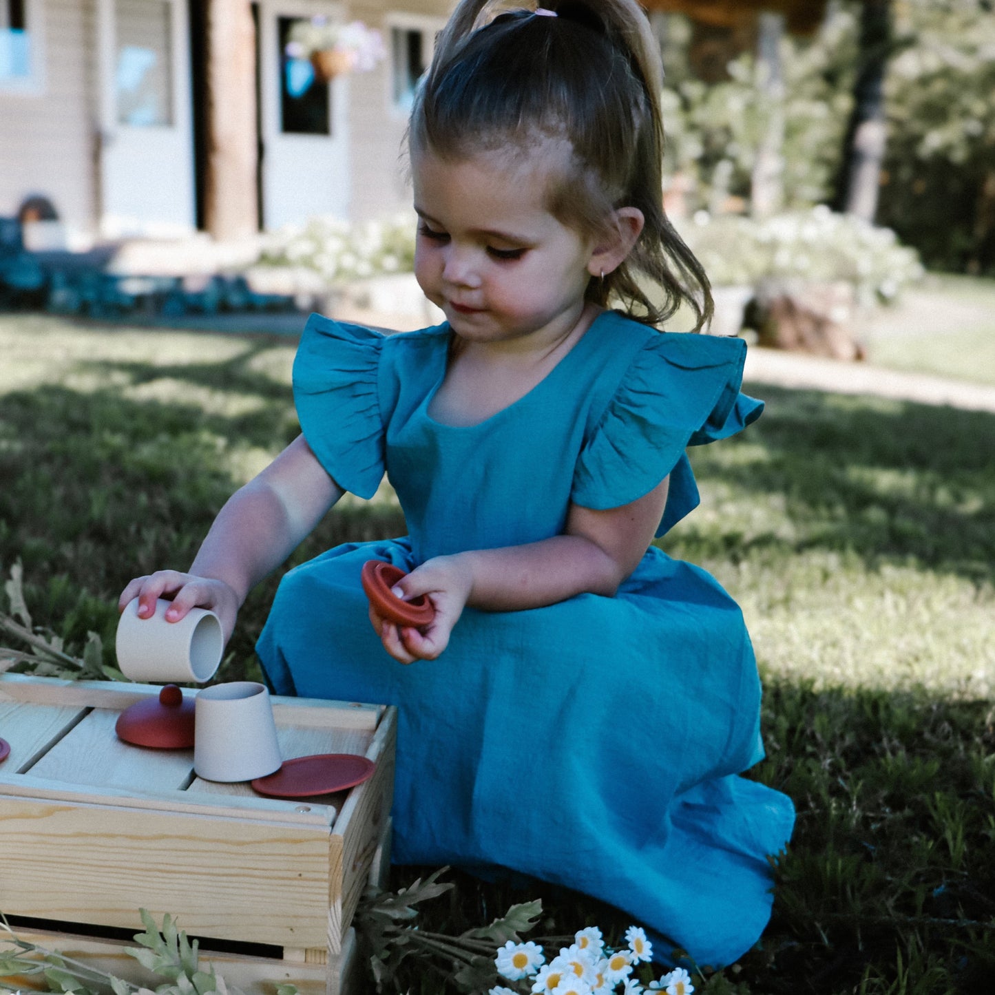 Clementine Dress - Teal