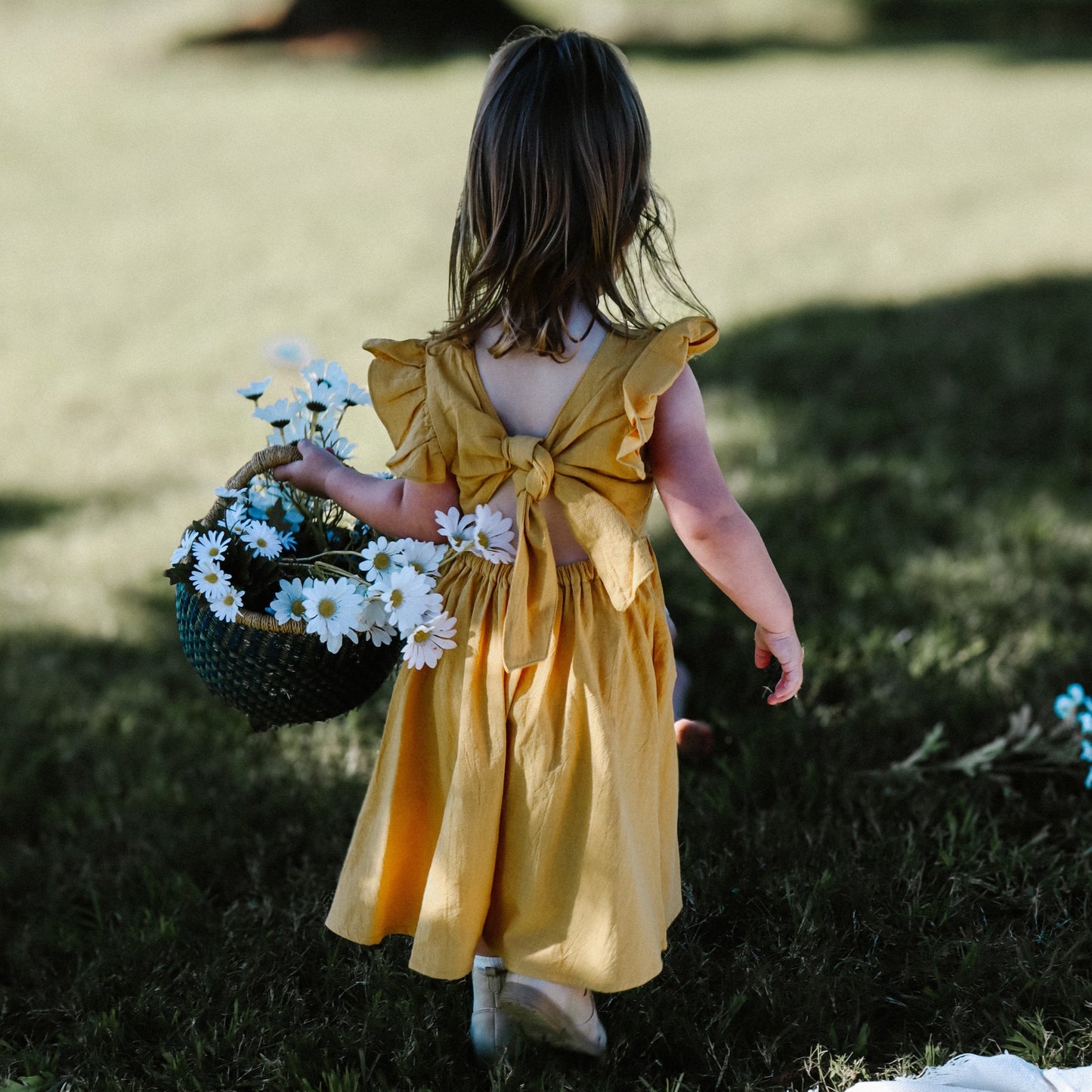 Clementine Dress - Mustard