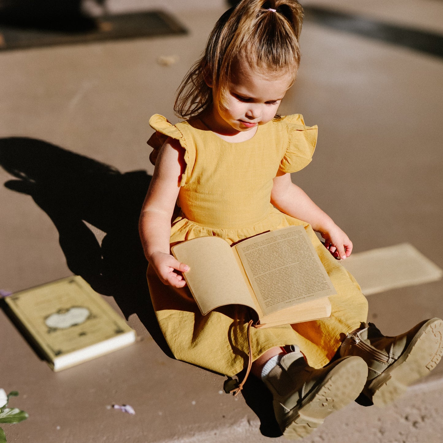 Clementine Dress - Mustard