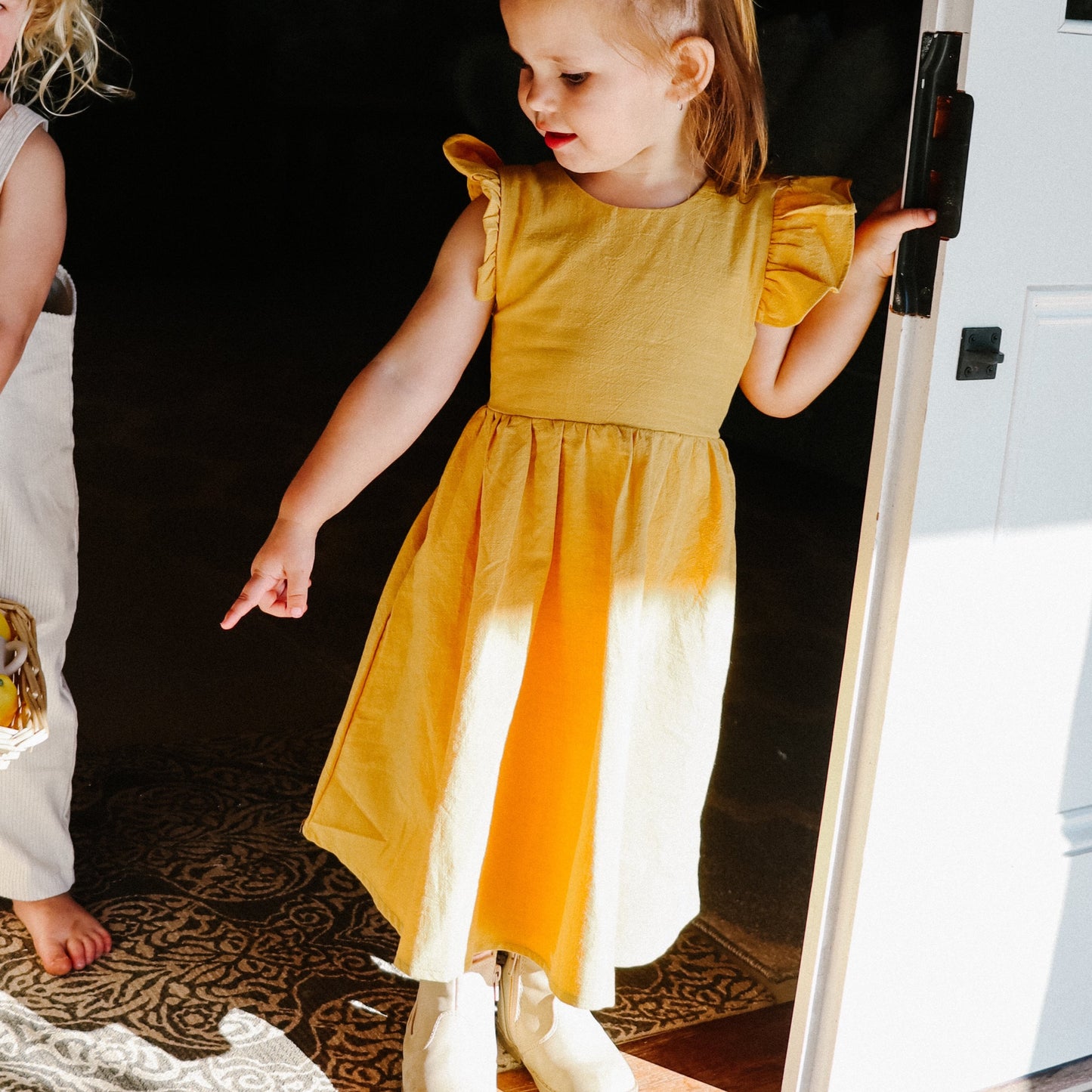 Clementine Dress - Mustard