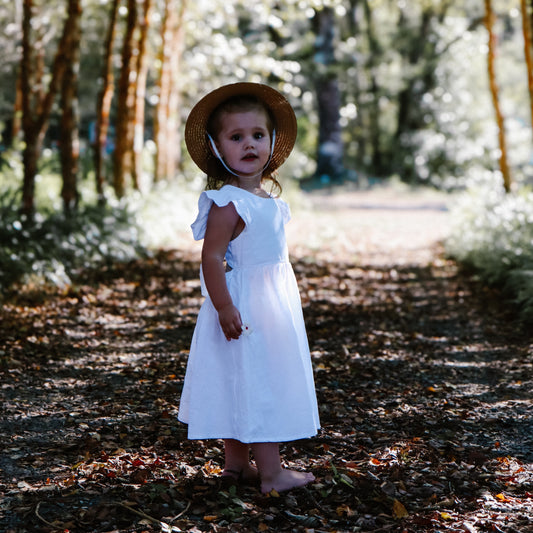 Clementine Dress - White