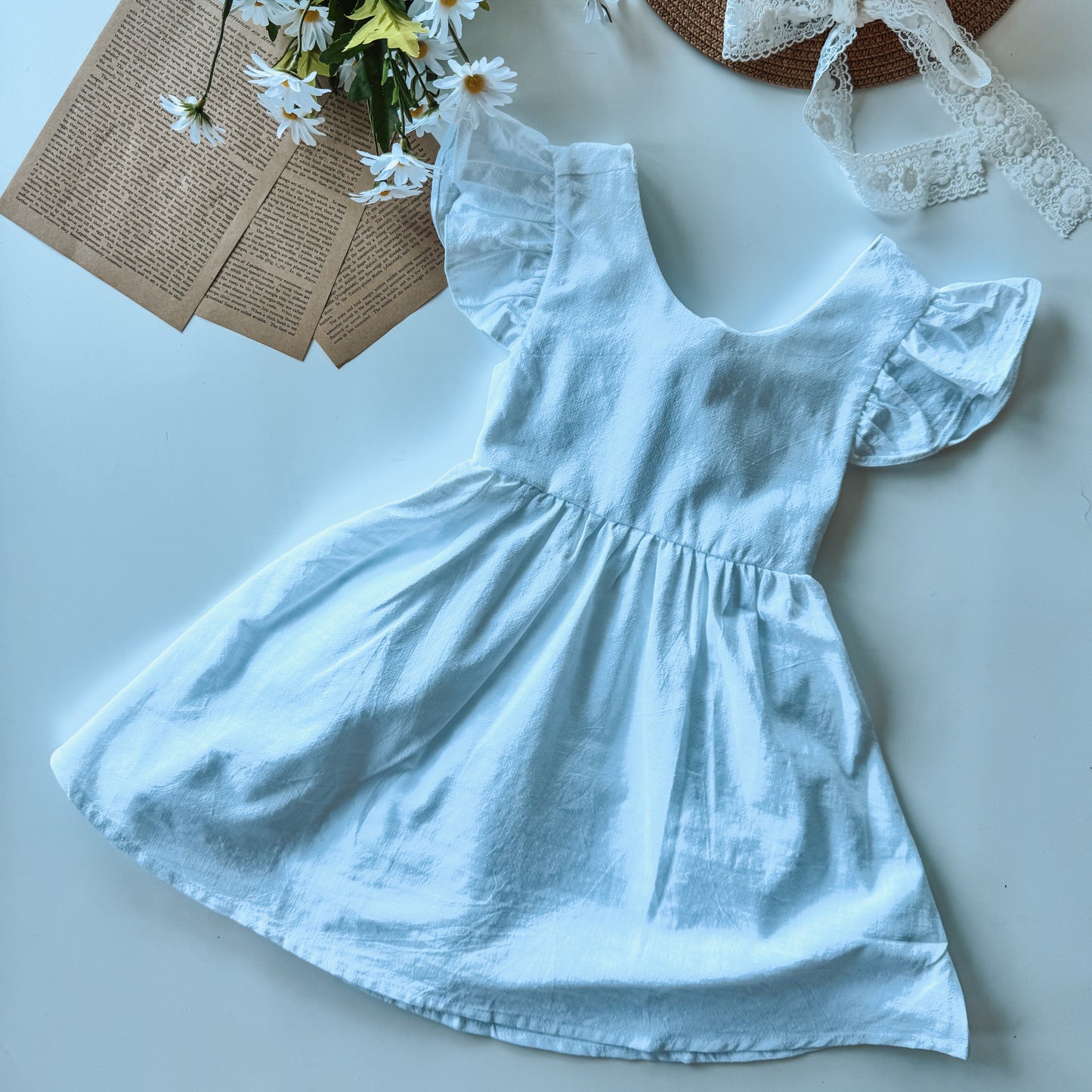 Clementine Dress - White